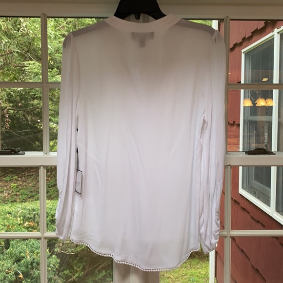 Laundry by Shelly Segal White Blouse - Picture 2 of 4